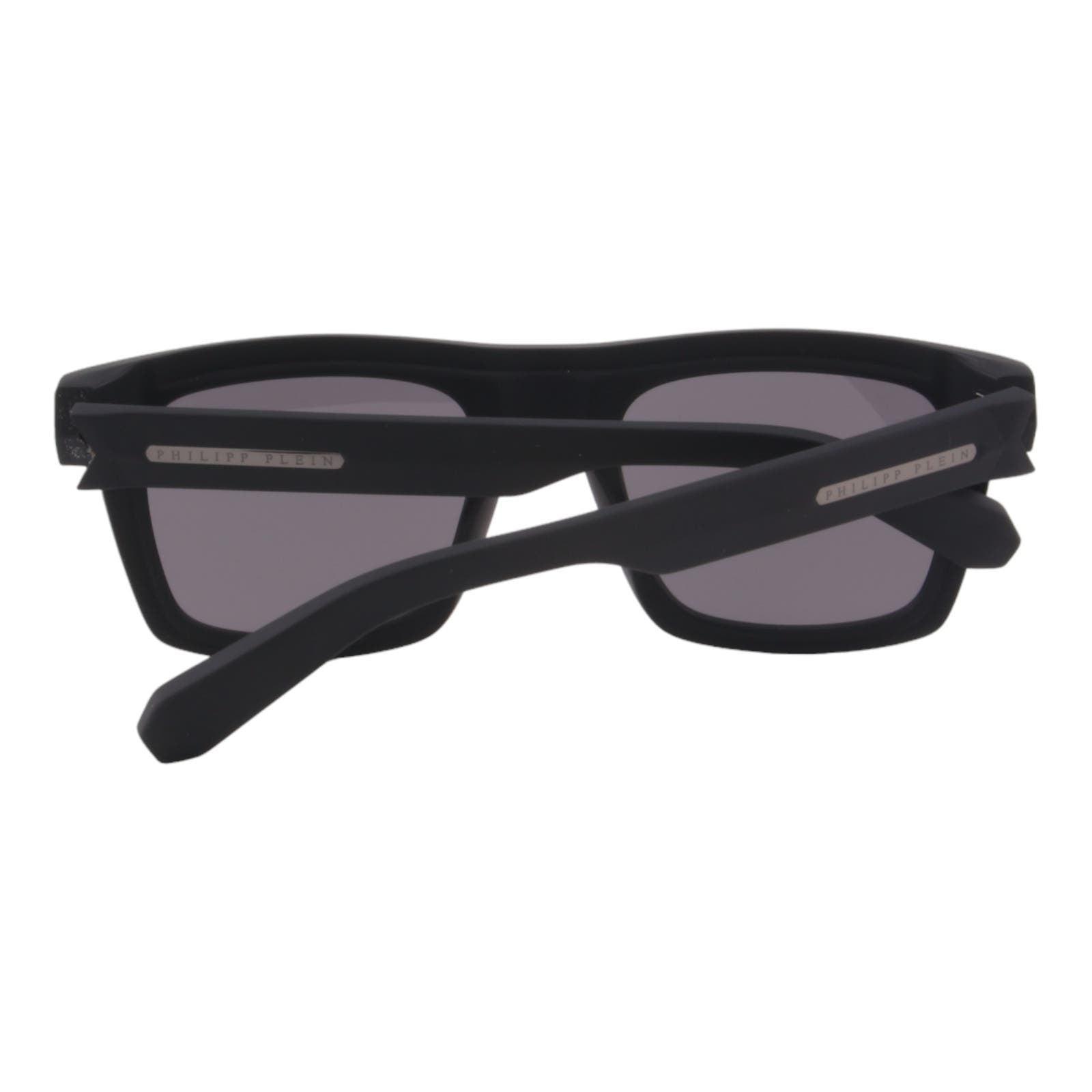 Men Square Sunglasses SPP043M-703X Matte Black Frame & Mirrored Lens