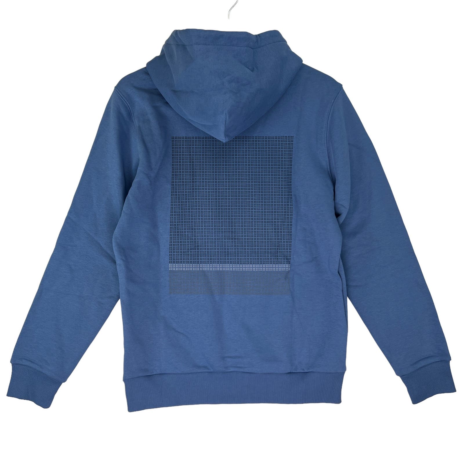 Theory Men Blue Dust Hoodie US S Pull-On Sweatshirt Long Sleeves