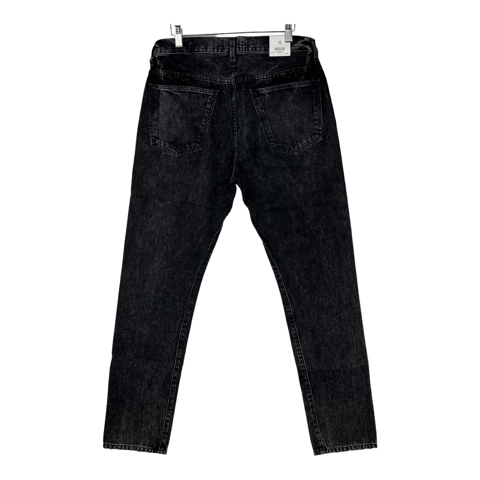 Agolde Men Jeans Tapered US 31 Slim Fit Denim Washed Cotton