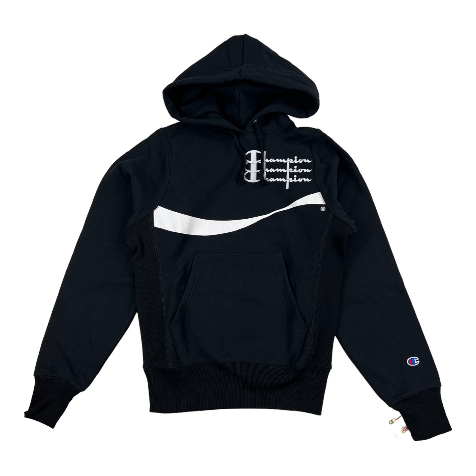 Champion Men Black Hoody US XS Coca-Cola Sweatshirt