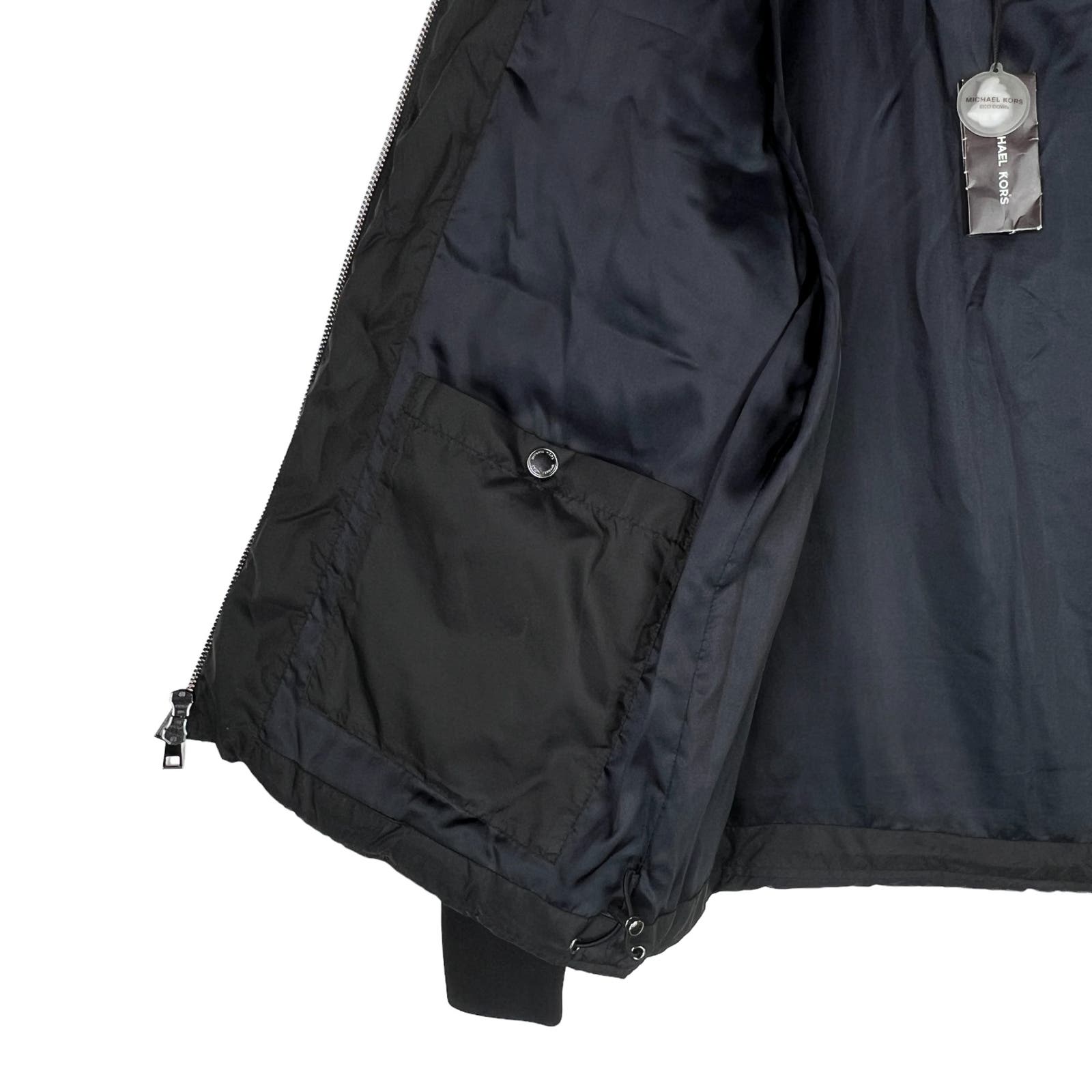 Michael Kors Men Black Heavy Puffer US XL Winter Quilted Jacket