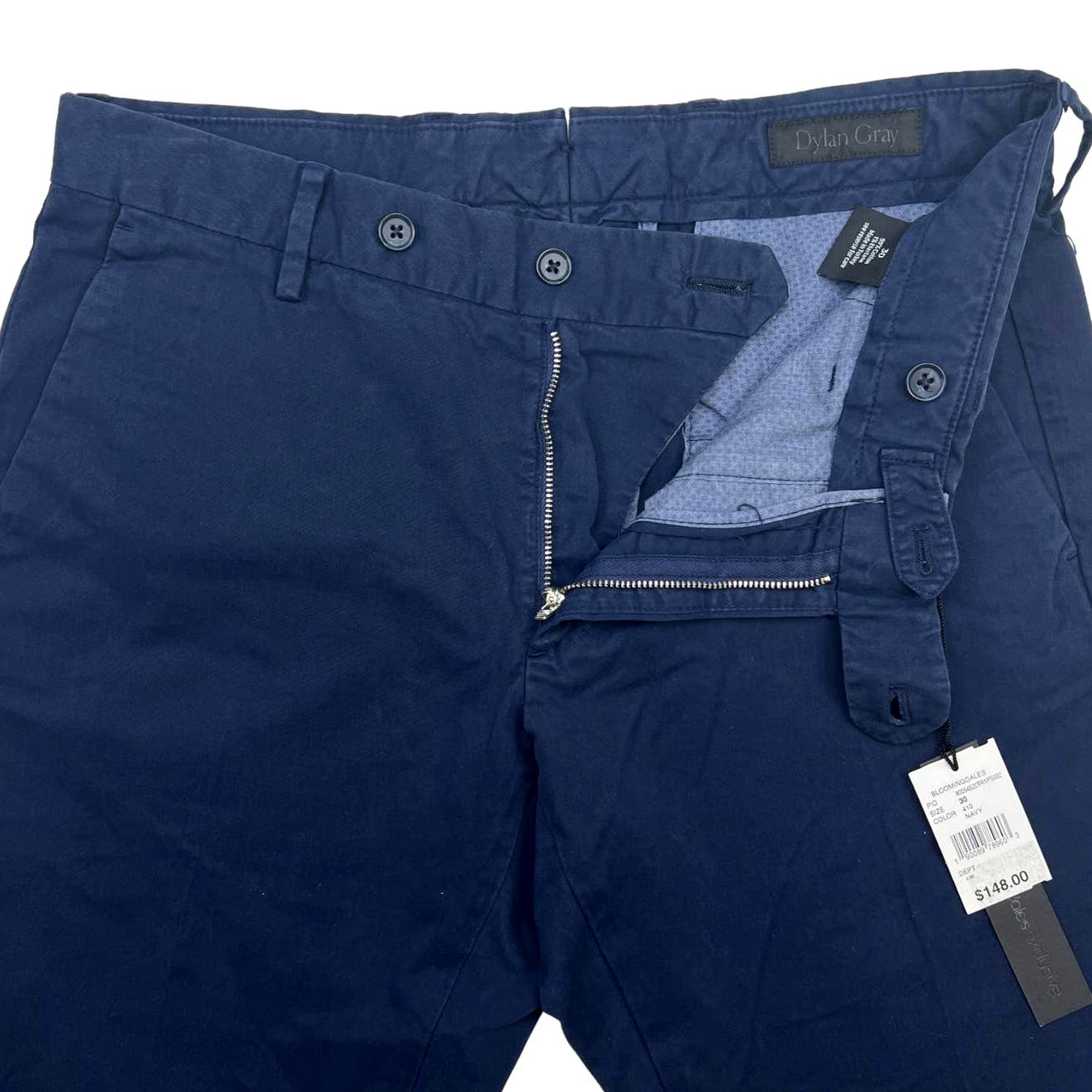 Dylan Gray Men Navy Blue Pants US 30 Casual Slim Fit