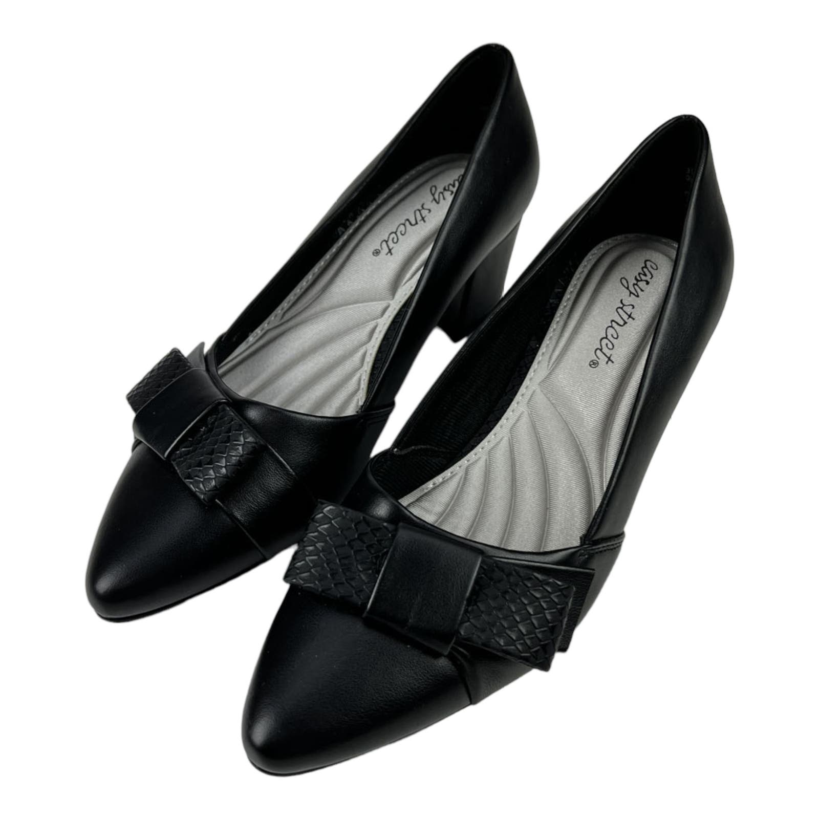 Easy Street Women US 6.5 Black Shoes Pointed toe Slip-on