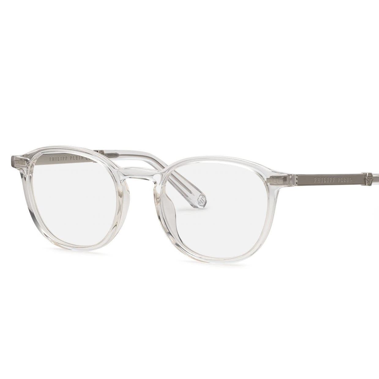 Transparent Acetate Panthos Unisex Glasses VPP057-0880 Clear Lens