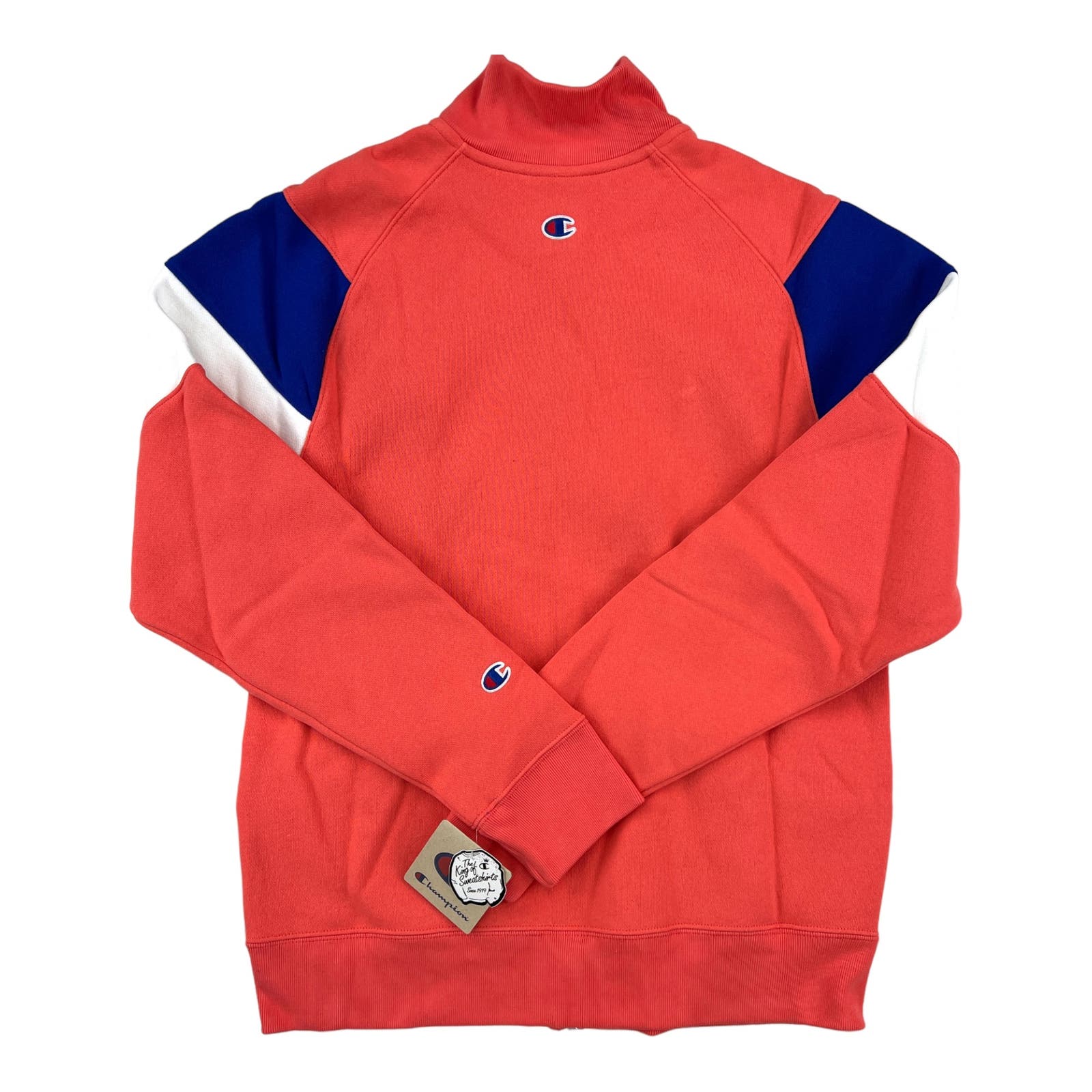 Champion Women US S Red Coral Full Zip Jacket Sport Training