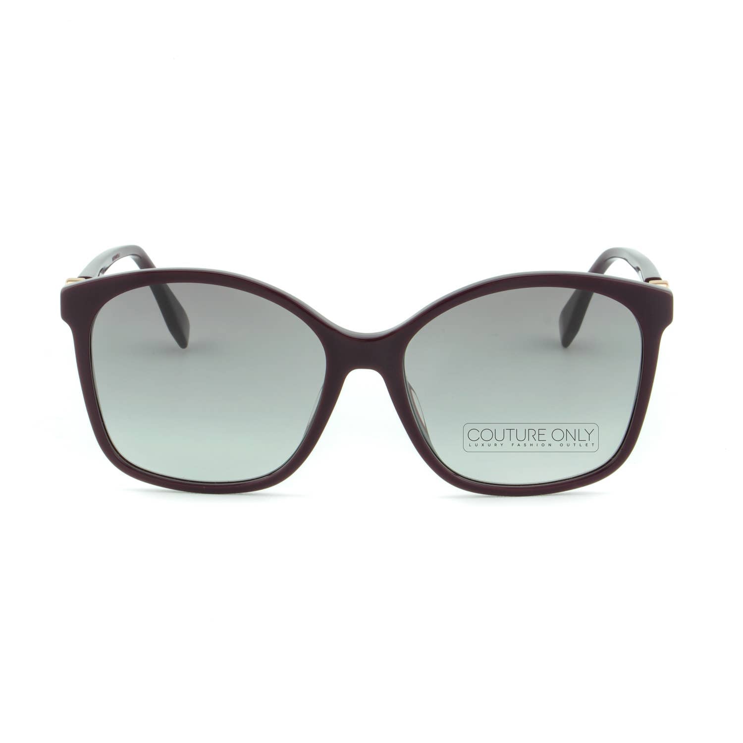 Women Rectangular Burgundy Sunglasses FF0361FS