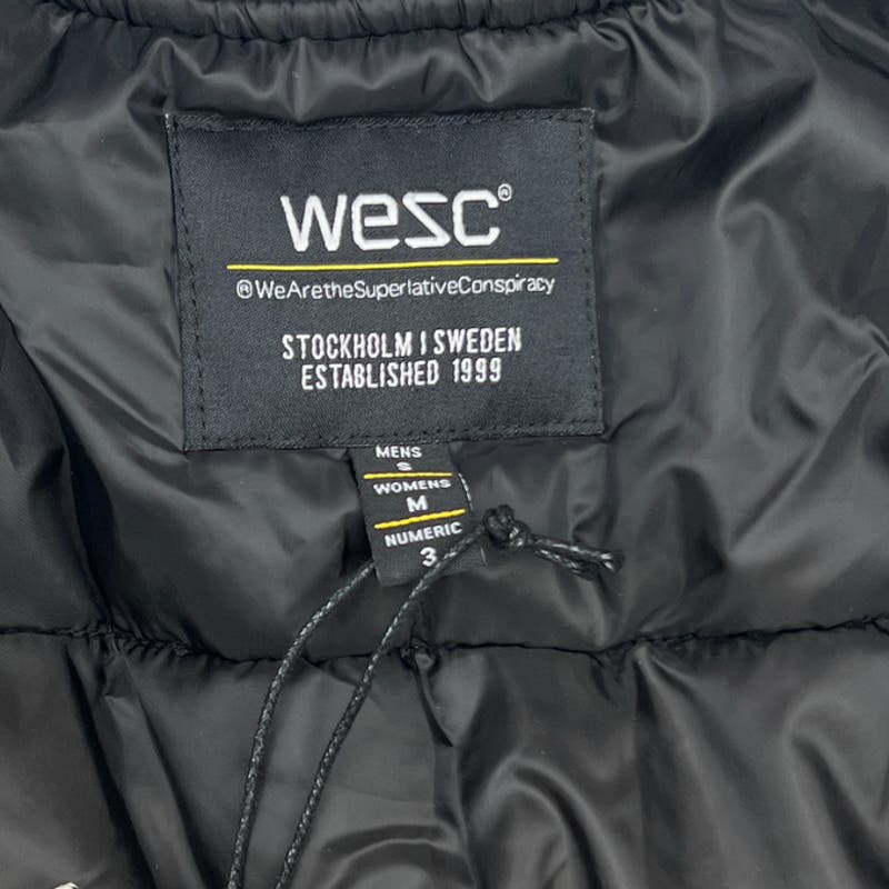 Wesc Mumel Men US S Melange Grey Jacket Flannel Bomber