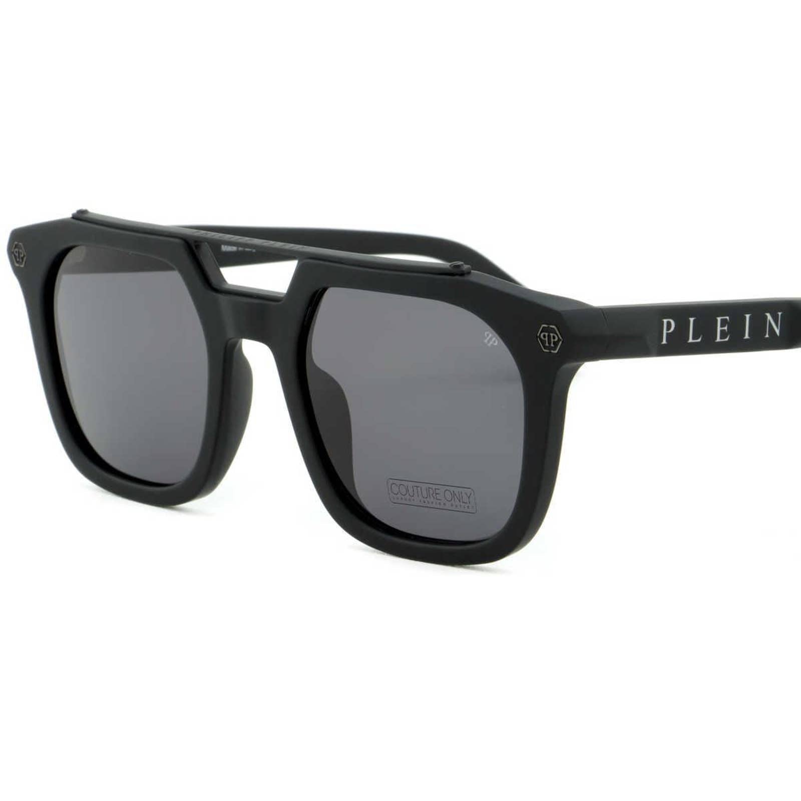 Men Black Square Wayfarer Sunglasses SPP001M-0703