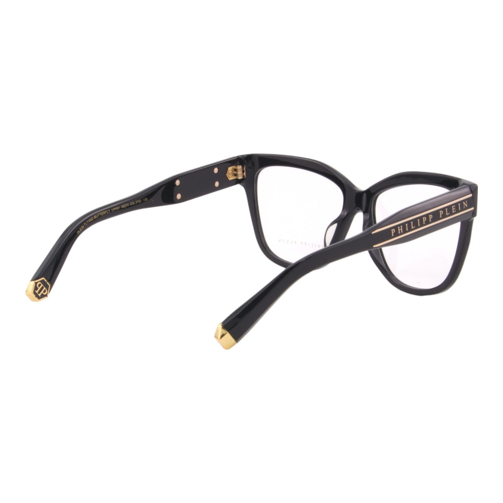 Women Cat Eye Glasses VPP051M-0700 Black Acetate Optical Frame