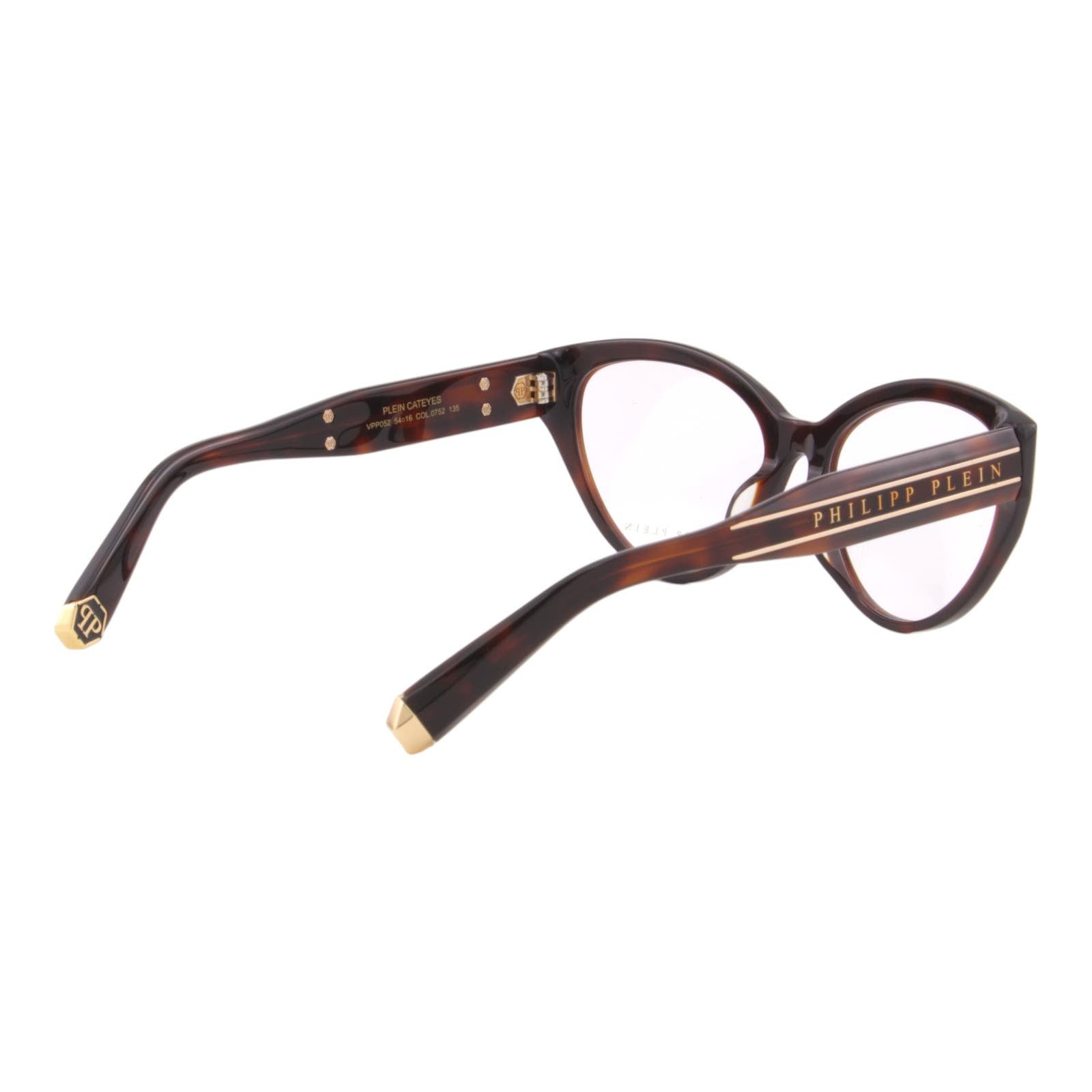 Women Designer Glasses VPP052-0752 Havana Brown Cat-Eye Optical Frame