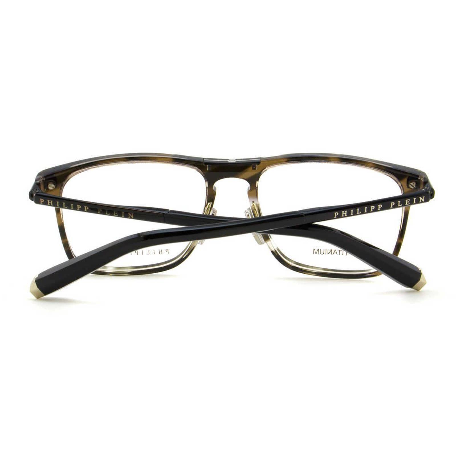Men Optical Square Marble Gray Brown VPP019M-0XAS