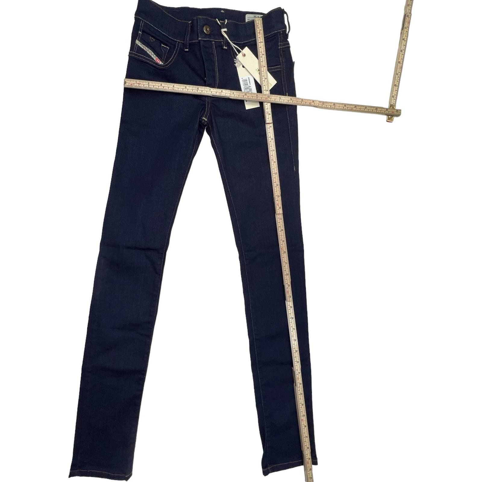 Diesel Women Denim Blue Jeans EU 26 Skinny Casual Cotton