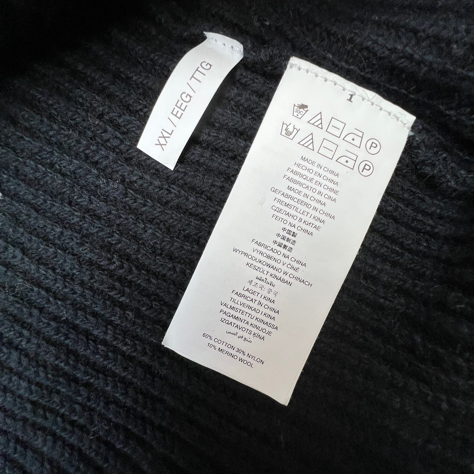 Michael Kors Men Black Sweatshirt US XXL Crew Neck Long Sleeve