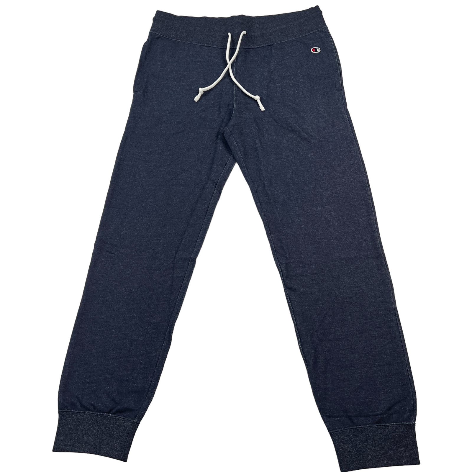 Champion Men US XL Navy Blue Casual Joggers