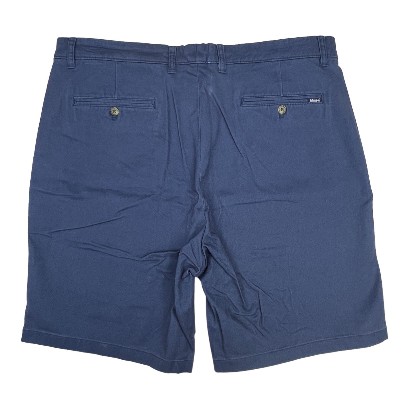 Johnnie-O Men High Tide Blue Golf Stretch US 40 Twill Shorts