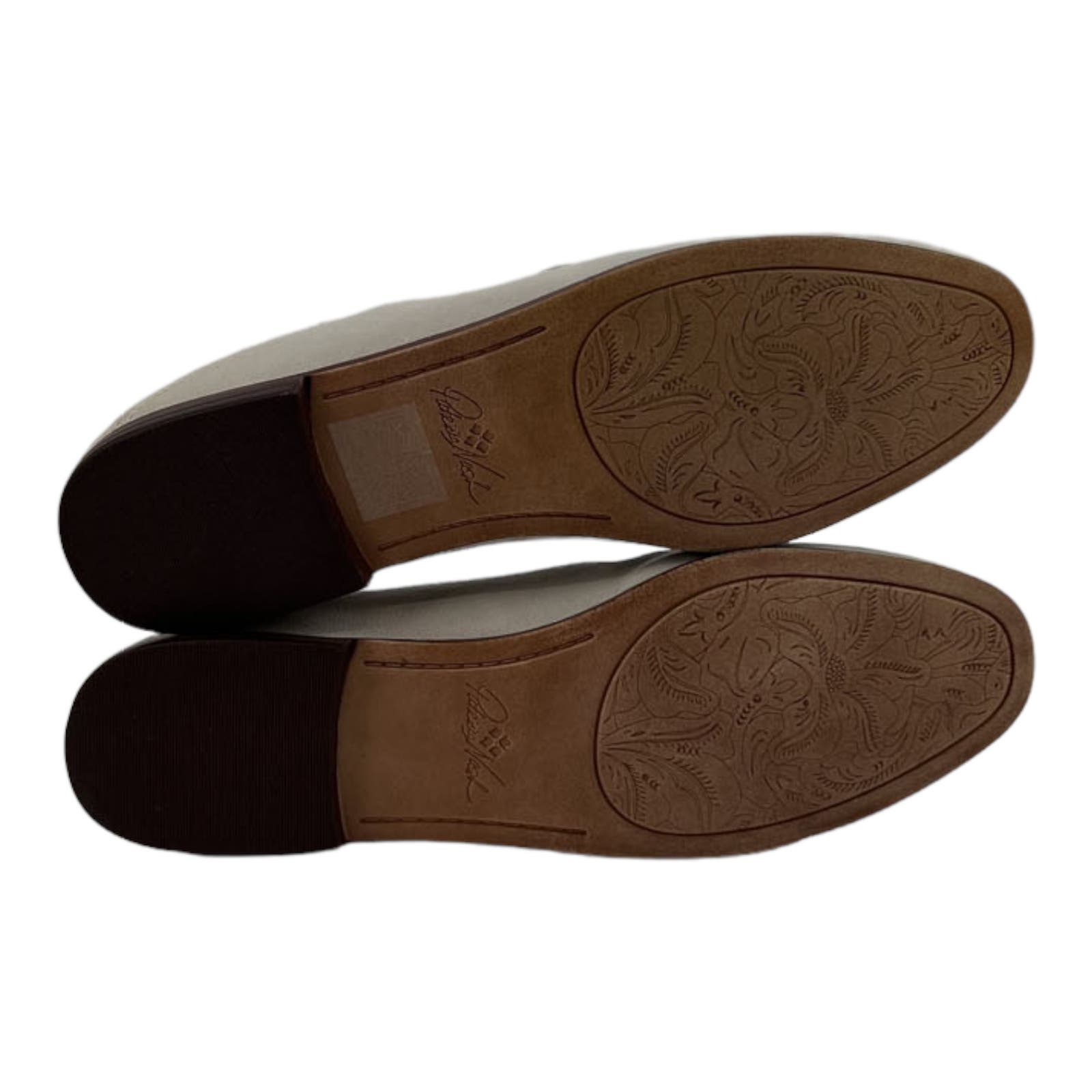 Patricia Nash Women US 10 Fia Loafer Flats Gray Bone Brown Shoes