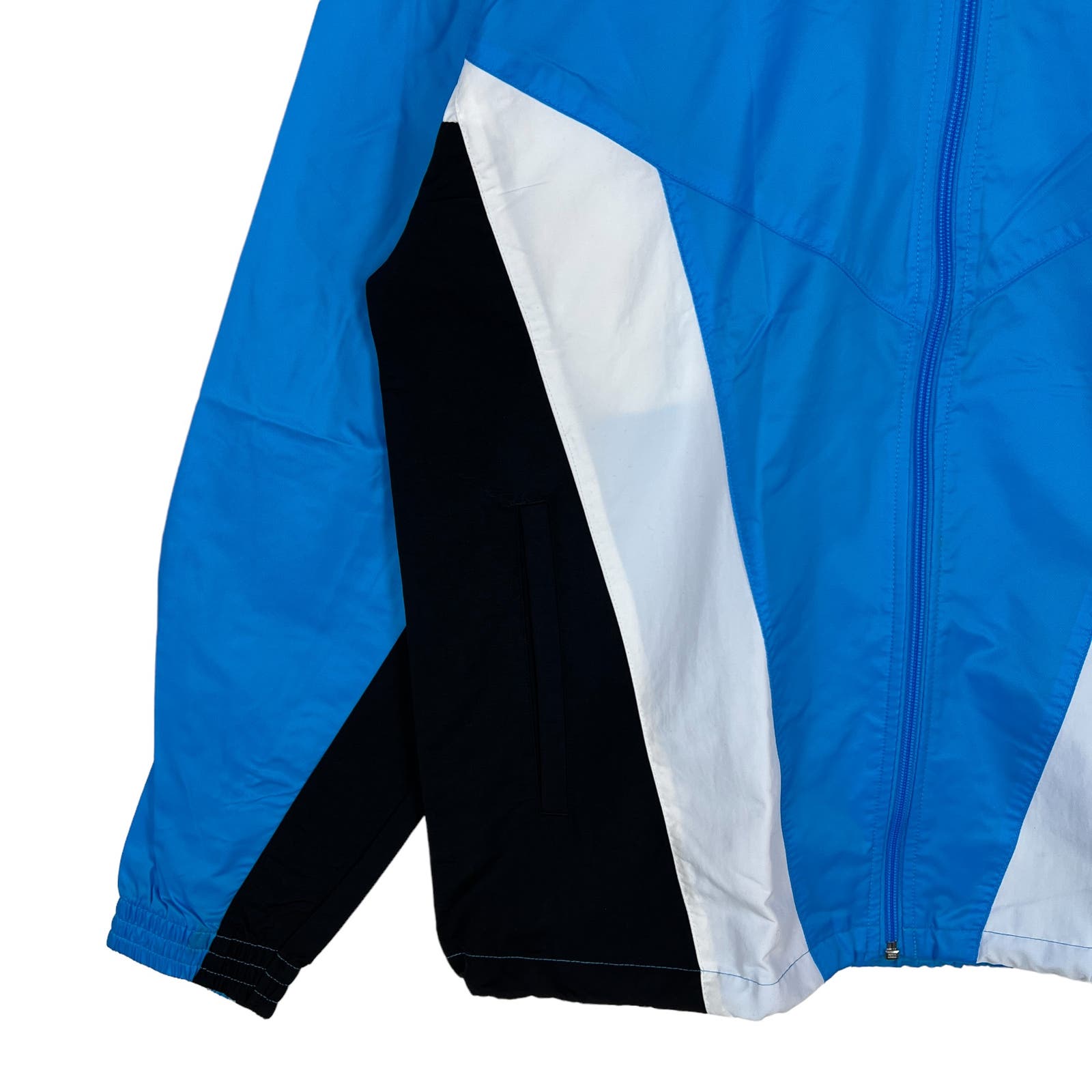Reebok Classic Men Blue Windbreaker US M Track Jacket Zip Up