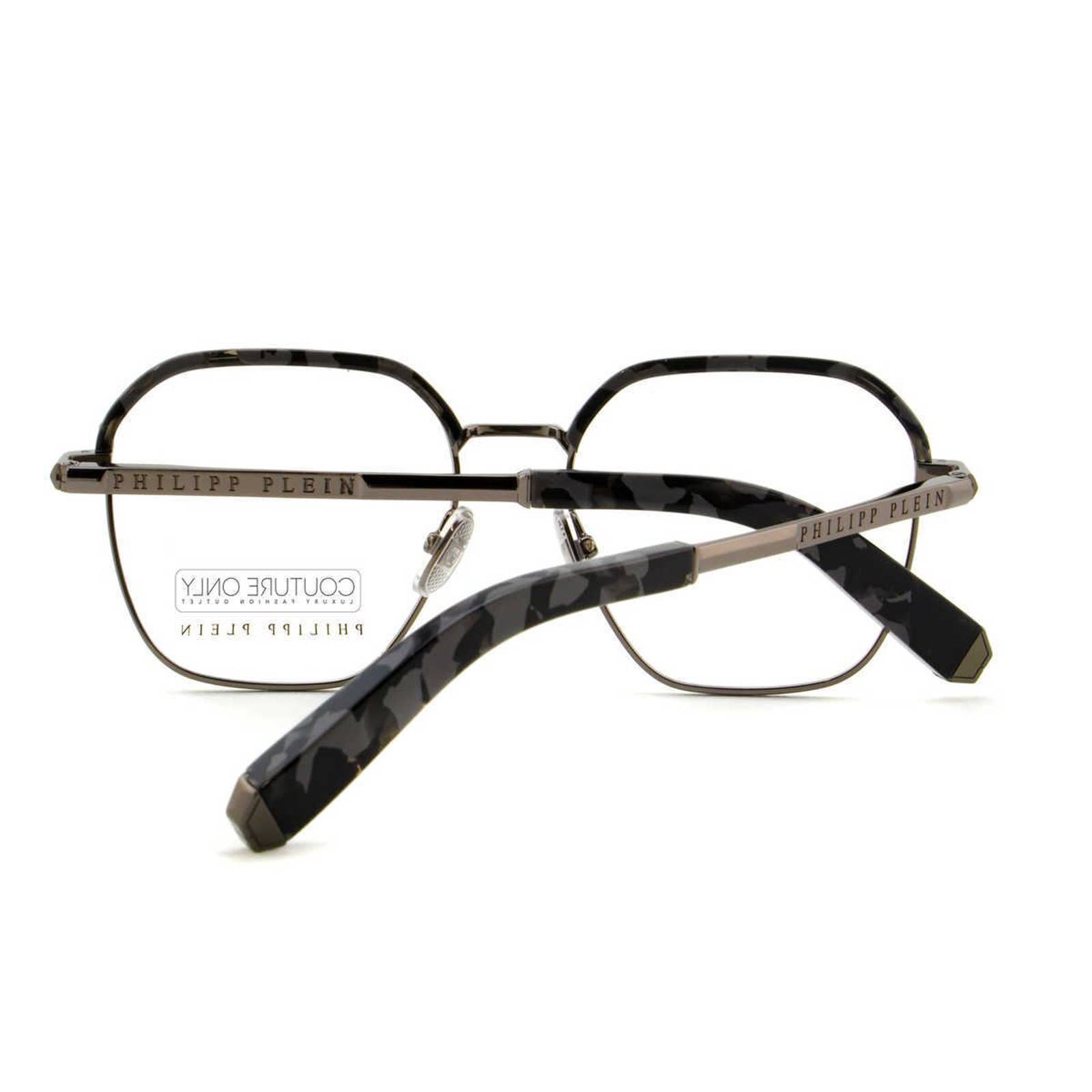 Men Optical Geometric Square Gunmetal Glasses VPP017M-0568