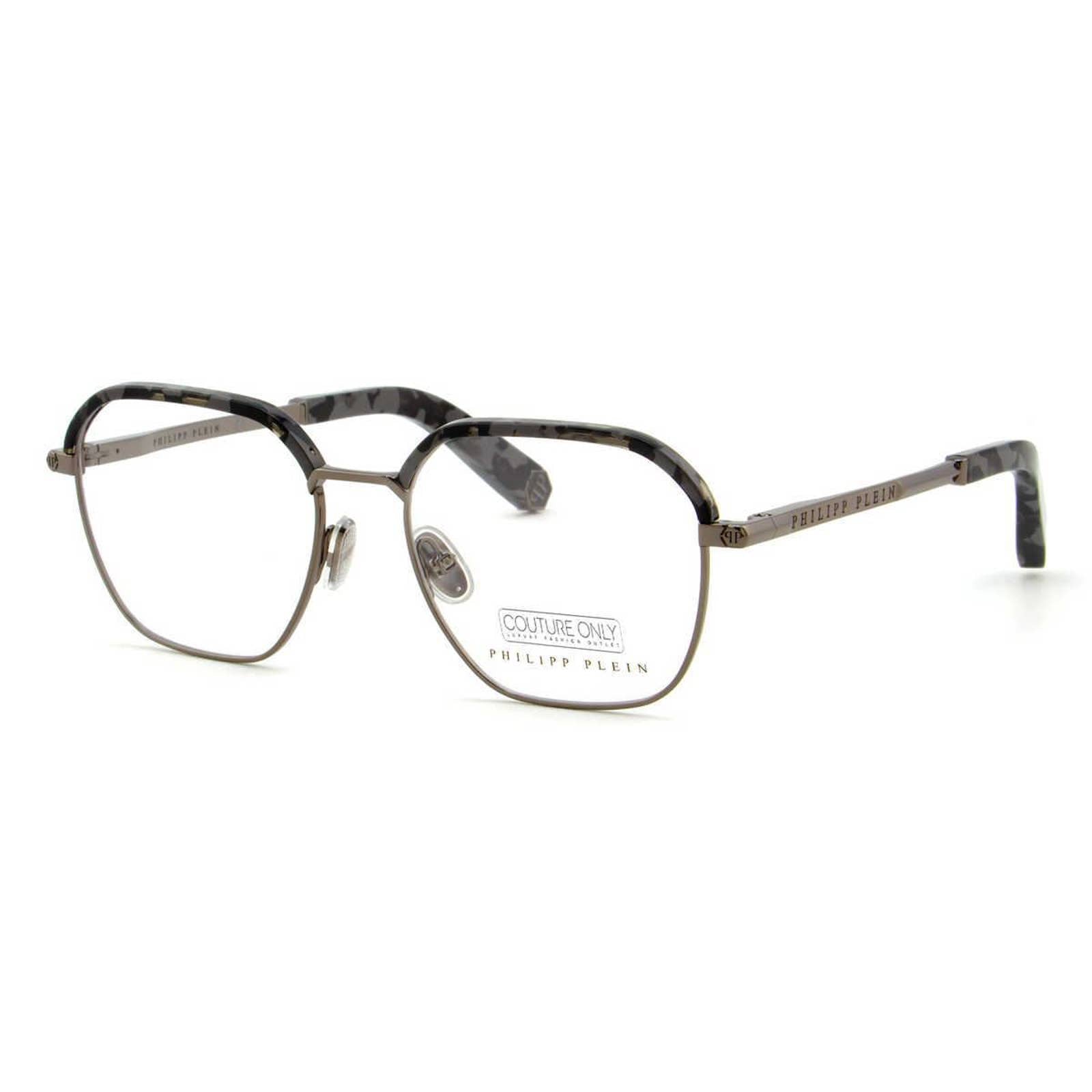 Men Optical Geometric Square Gunmetal Glasses VPP017M-0568