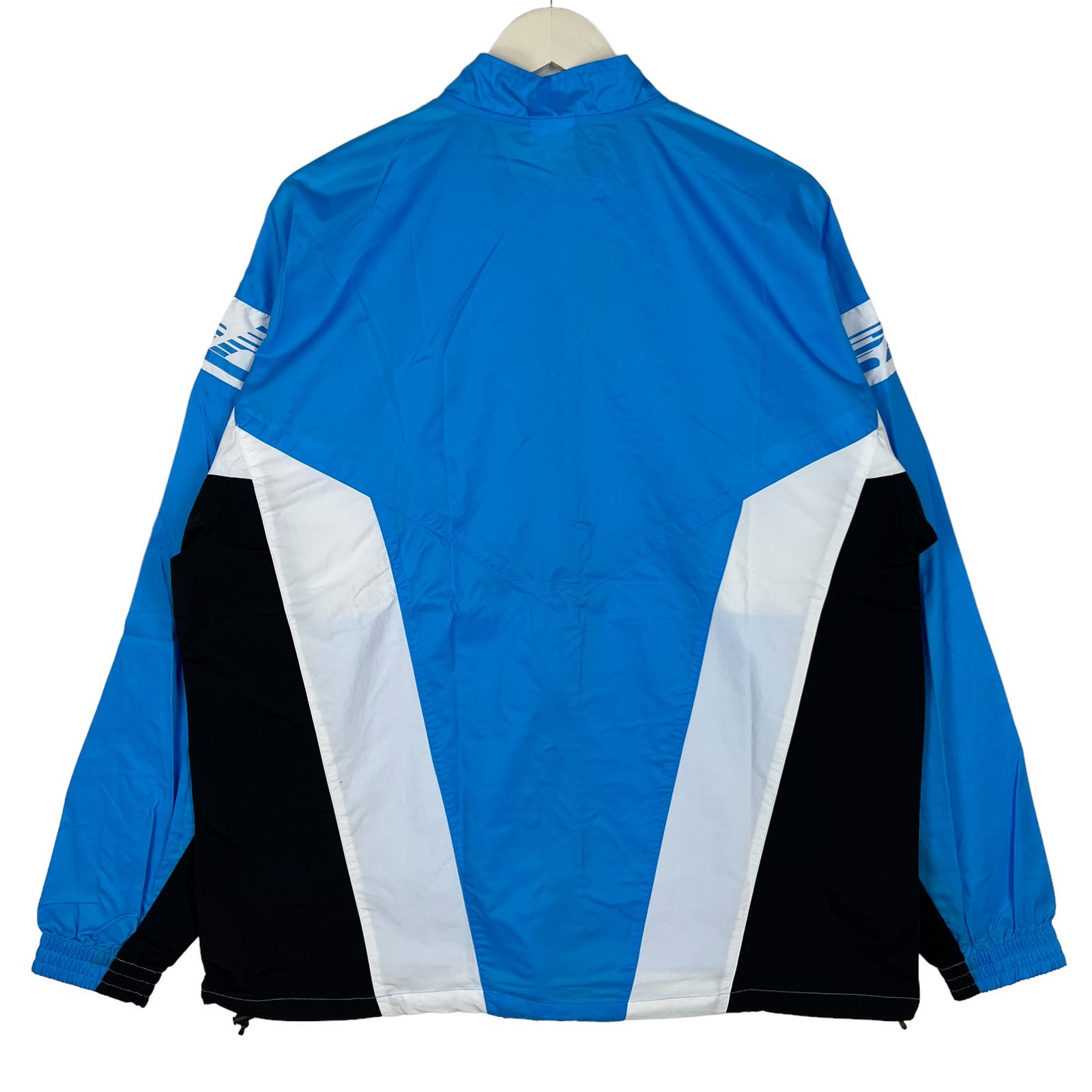 Reebok Classic Men Blue Windbreaker US XL Track Jacket Zip Up