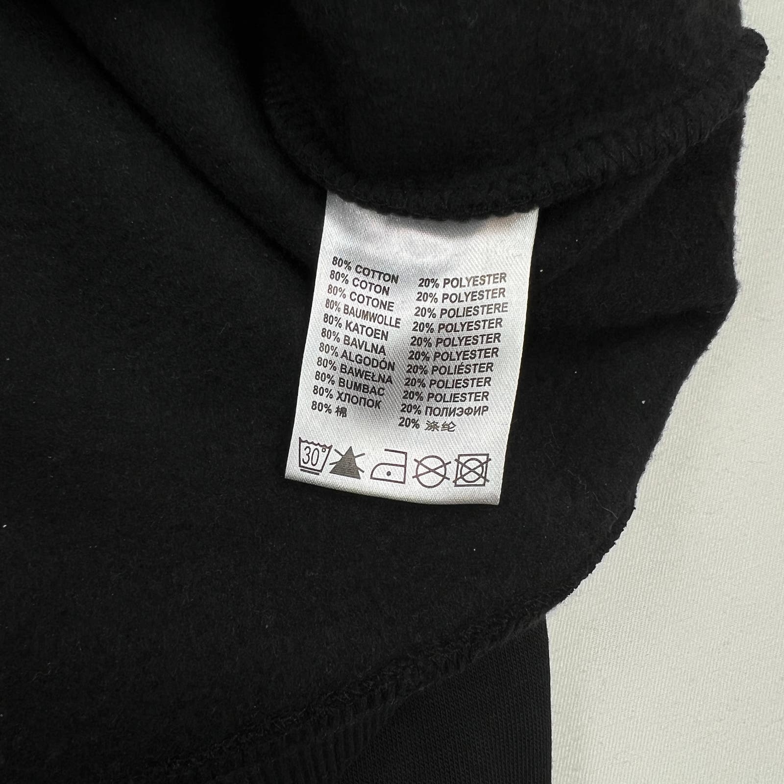 Boxeur Des Rues Men Sweatshirt US XXL Closed Hood Long Sleeve Graphic Print