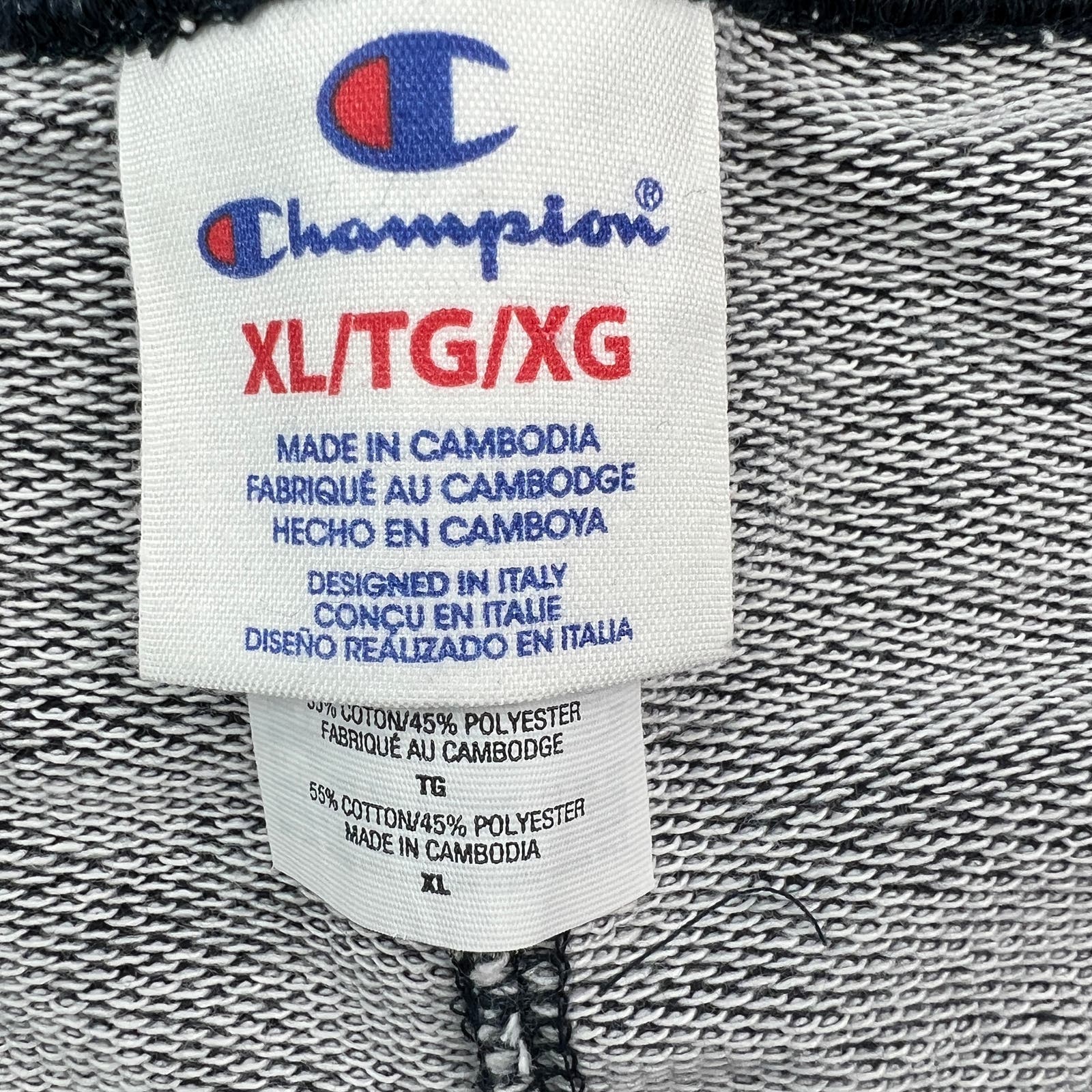 Champion Men US XL Navy Blue Casual Joggers