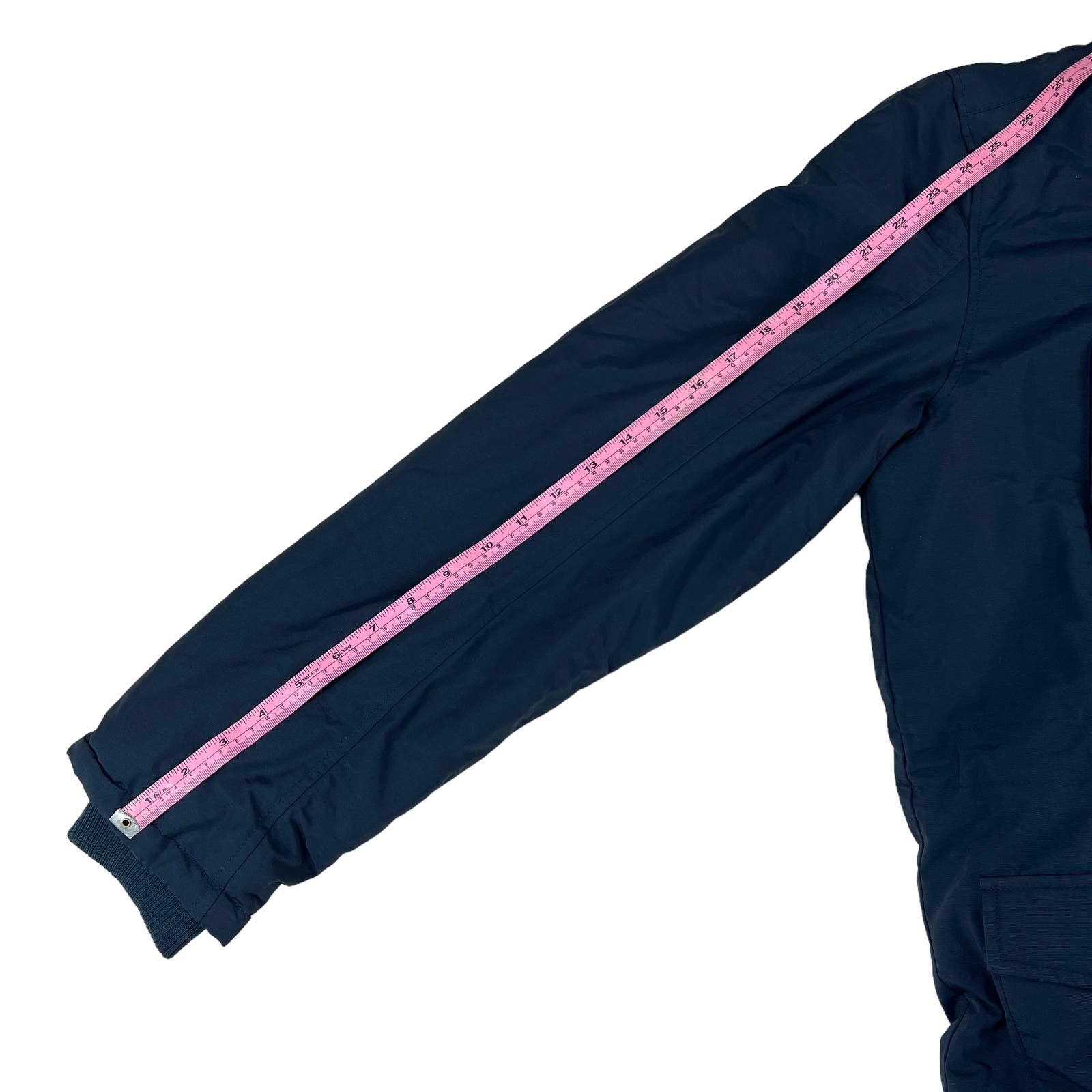 Wesc Men Blueberry Blue US M Full Zip Winter Parka Jacket