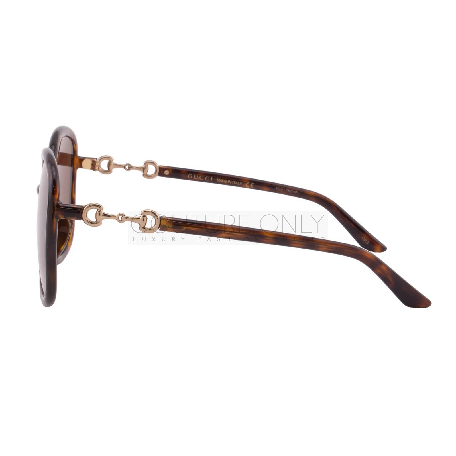 Women Oversized Havana Brown Sunglasses GG0892SA-002