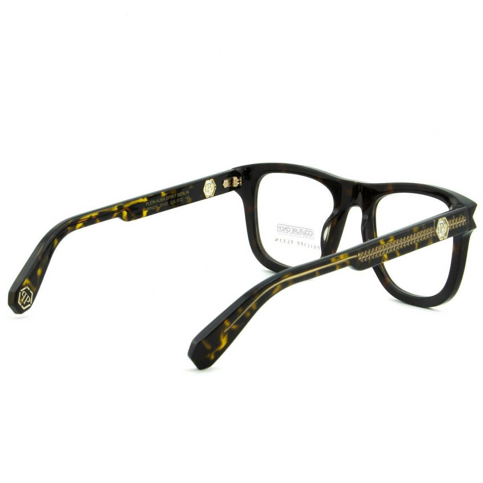 Women Optical Square Havana Brown Glasses VPP023V-0722