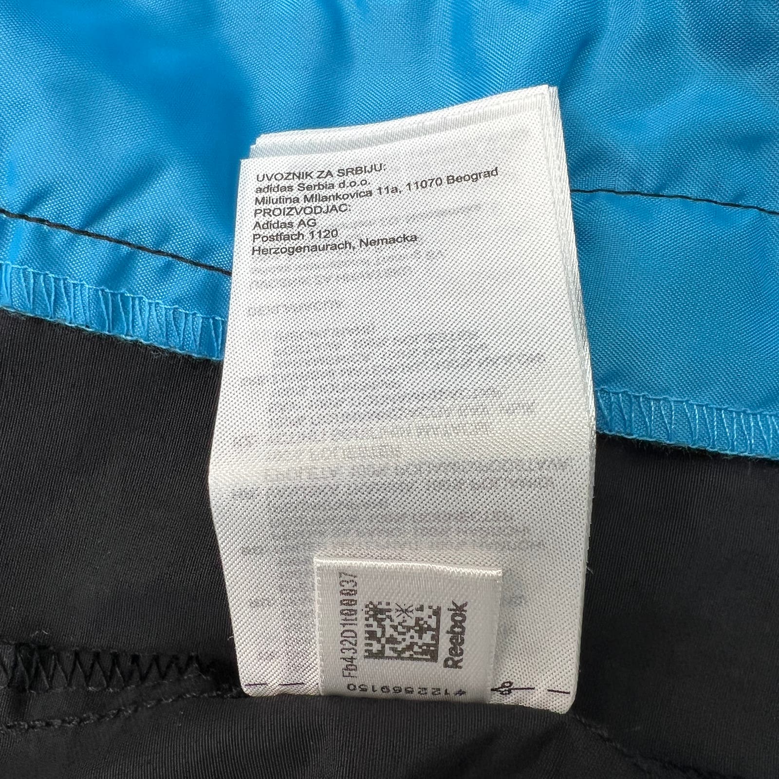 Reebok Classic Men Blue Windbreaker US M Track Jacket Zip Up