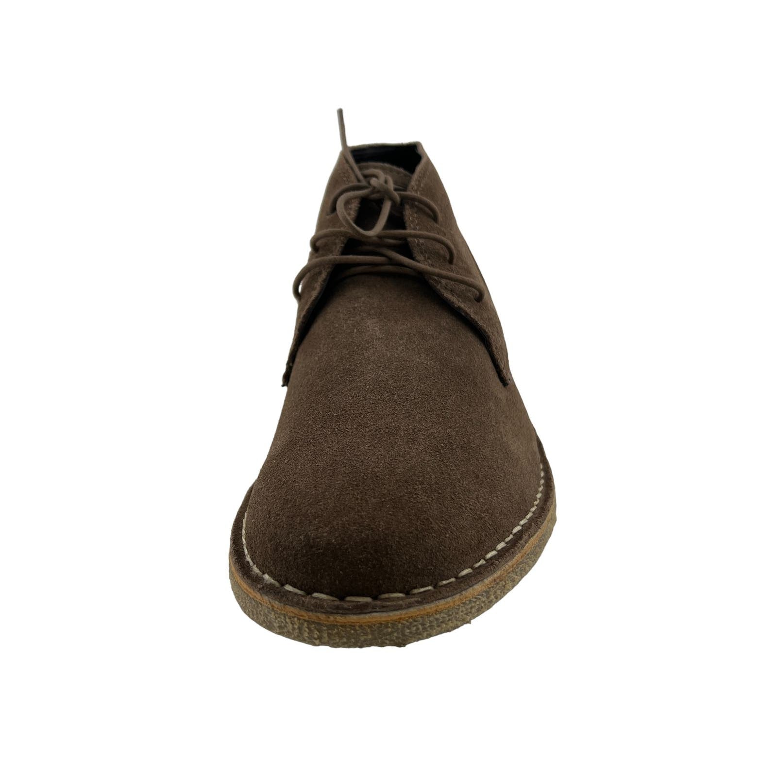 Reaction Kenneth Cole Men US 11 Passage Boot Suede Brown Ankle Shoes