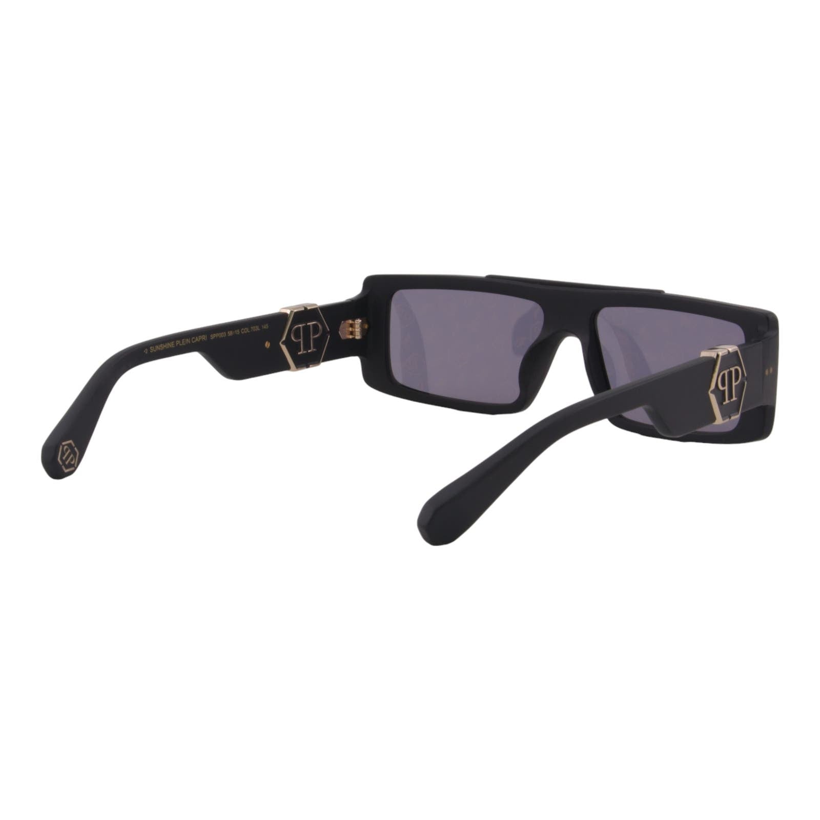 Men Sunglasses Slim Rectangular SPP003M-703L Monogram Lens