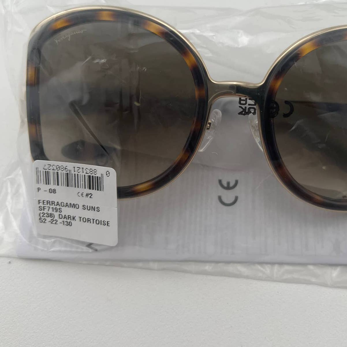 Women Havana Brown Round Sunglasses SF719S-238