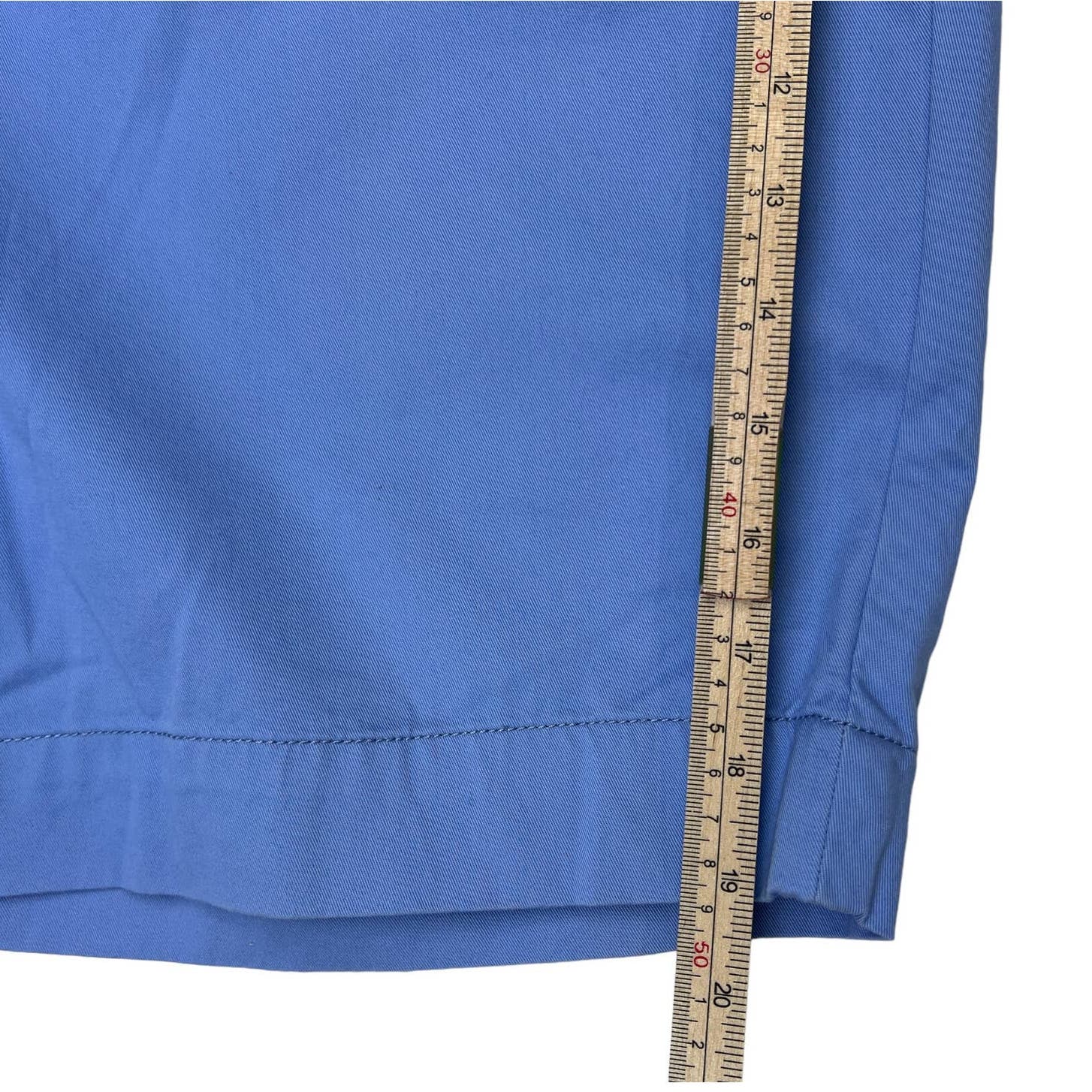 POLO Ralph Lauren Men Light Blue Shorts US 42 Classic Flat Front