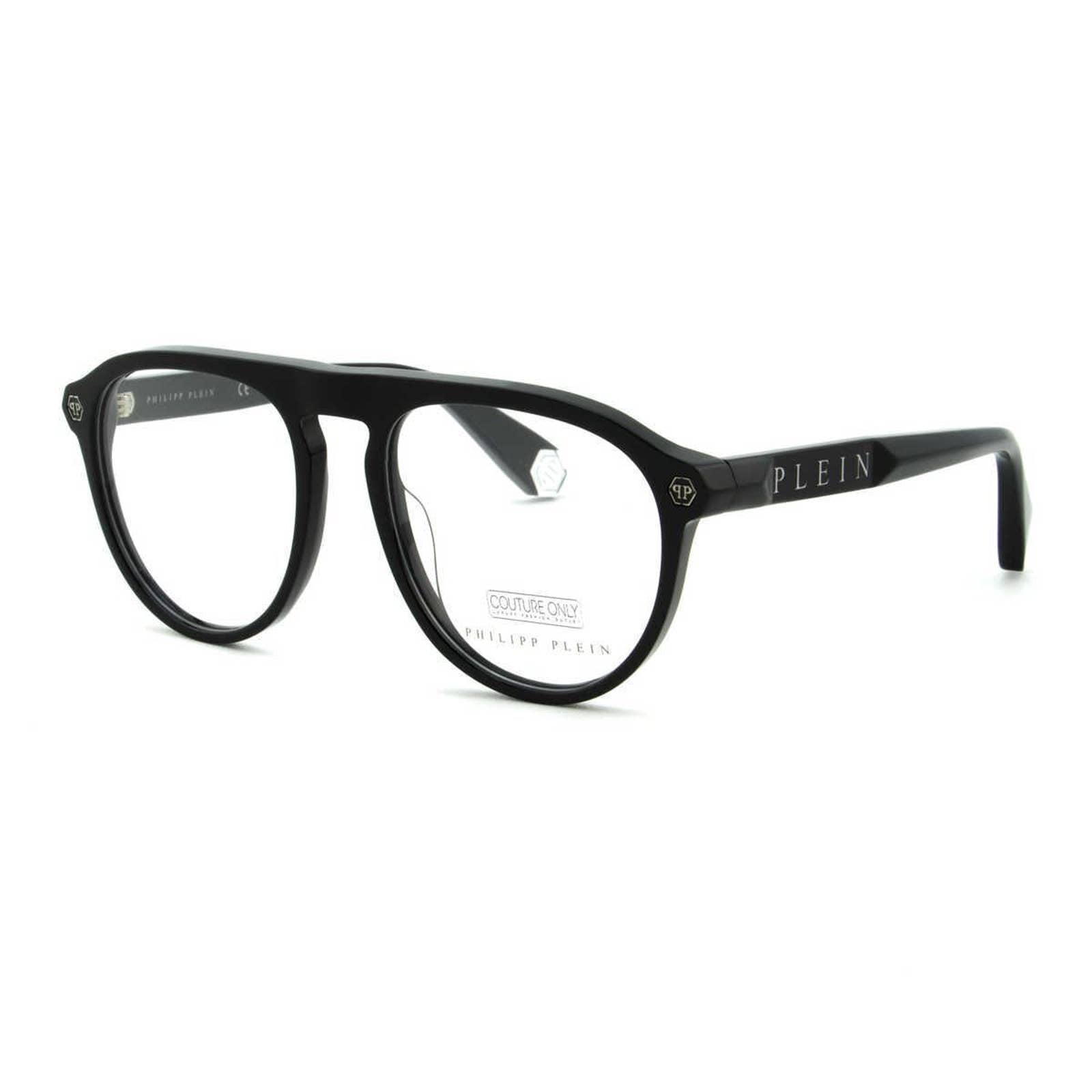Men Optical Glasses Oval Aviator Black VPP016M-0700