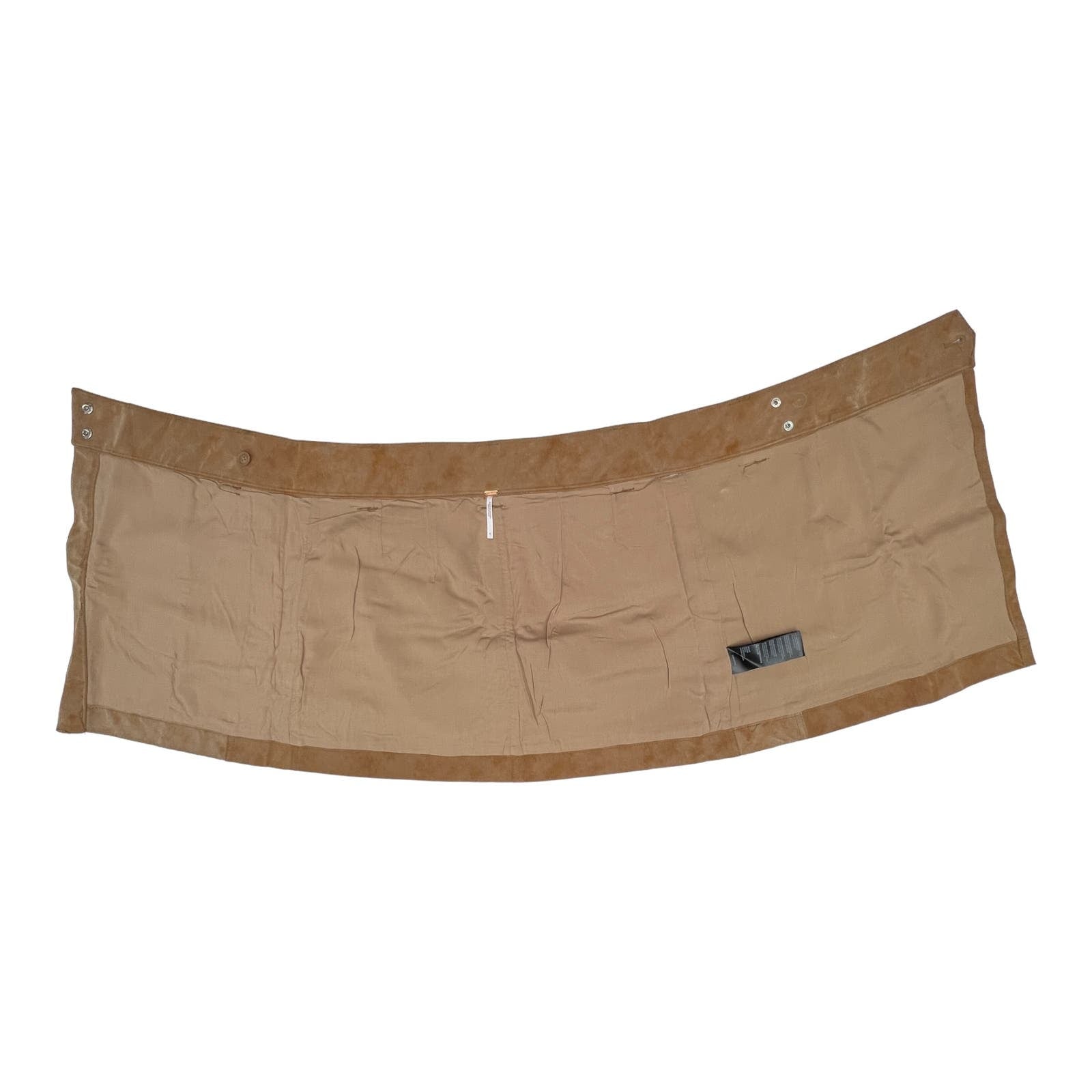Free People Women Camel Brown Skirt US 6 Faux Wrap