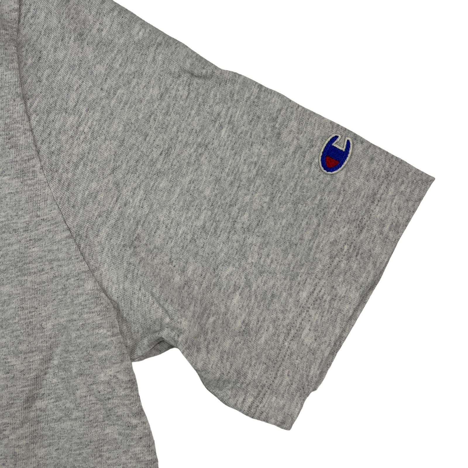Champion Men Gray Heavyweight Jersey US XL Short Sleeve
