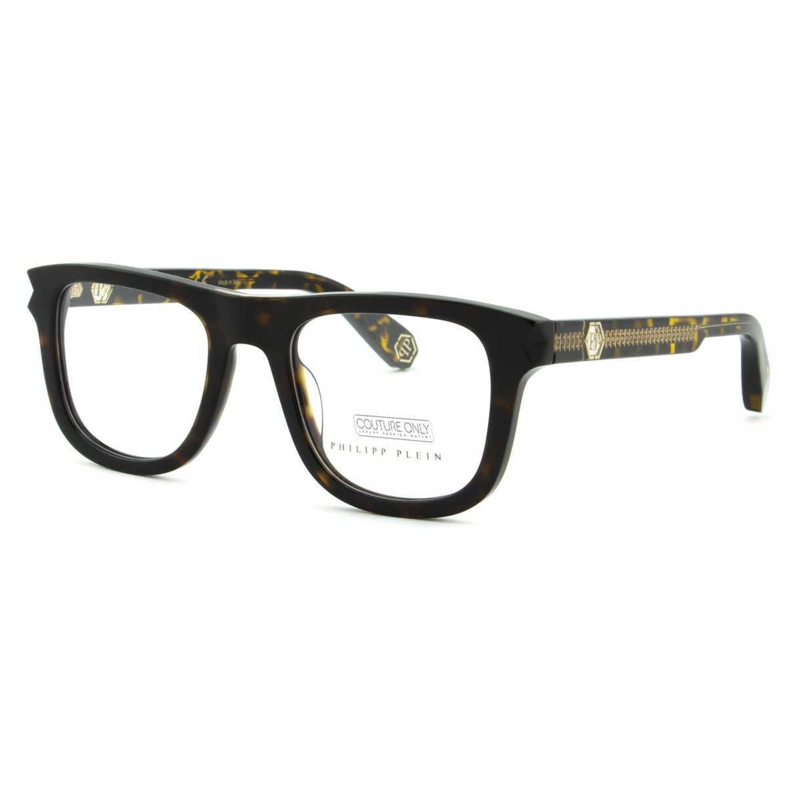 Women Optical Square Havana Brown Glasses VPP023V-0722
