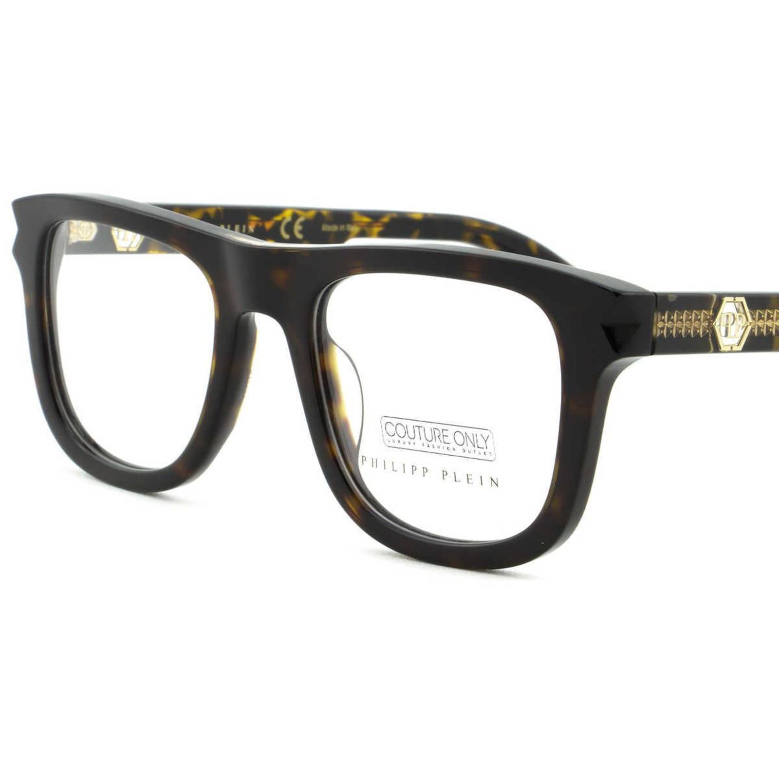 Women Optical Square Havana Brown Glasses VPP023V-0722