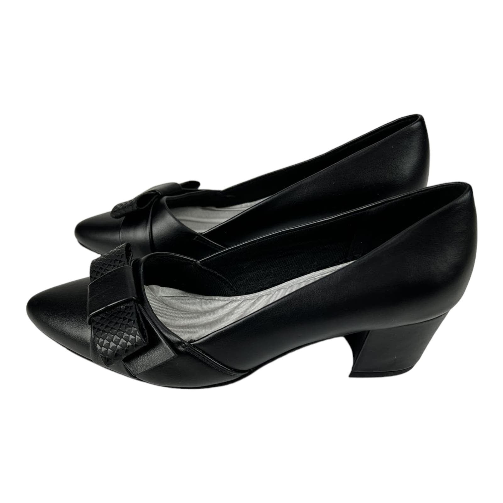 Easy Street Women US 6.5 Black Shoes Pointed toe Slip-on