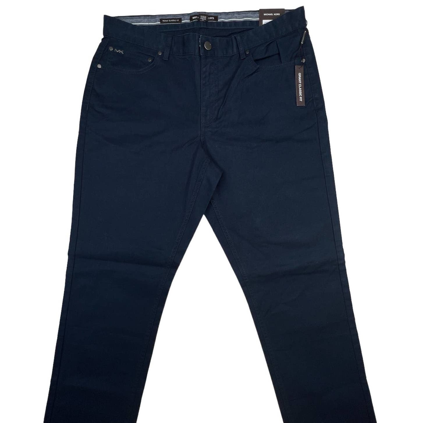 Michael Kors Men Midnight Blue Pants US 34x32 Classic Fit Slim