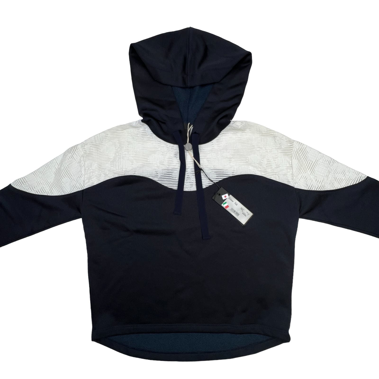 Twisty Parallel Universe Men US S Navy White Hoodie