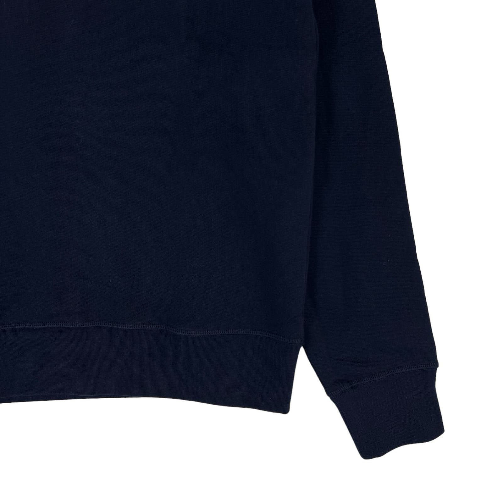 Bloomingdale's Factory Men Navy Sweater US L Half Zip Fleece