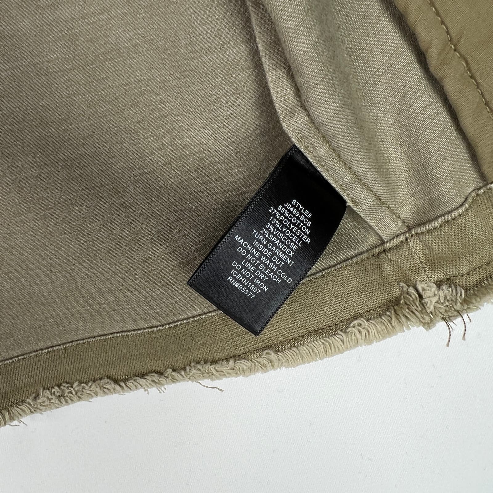 Sanctuary Los Angeles Men US XL Military Green Olive Utility Shirt Jacket