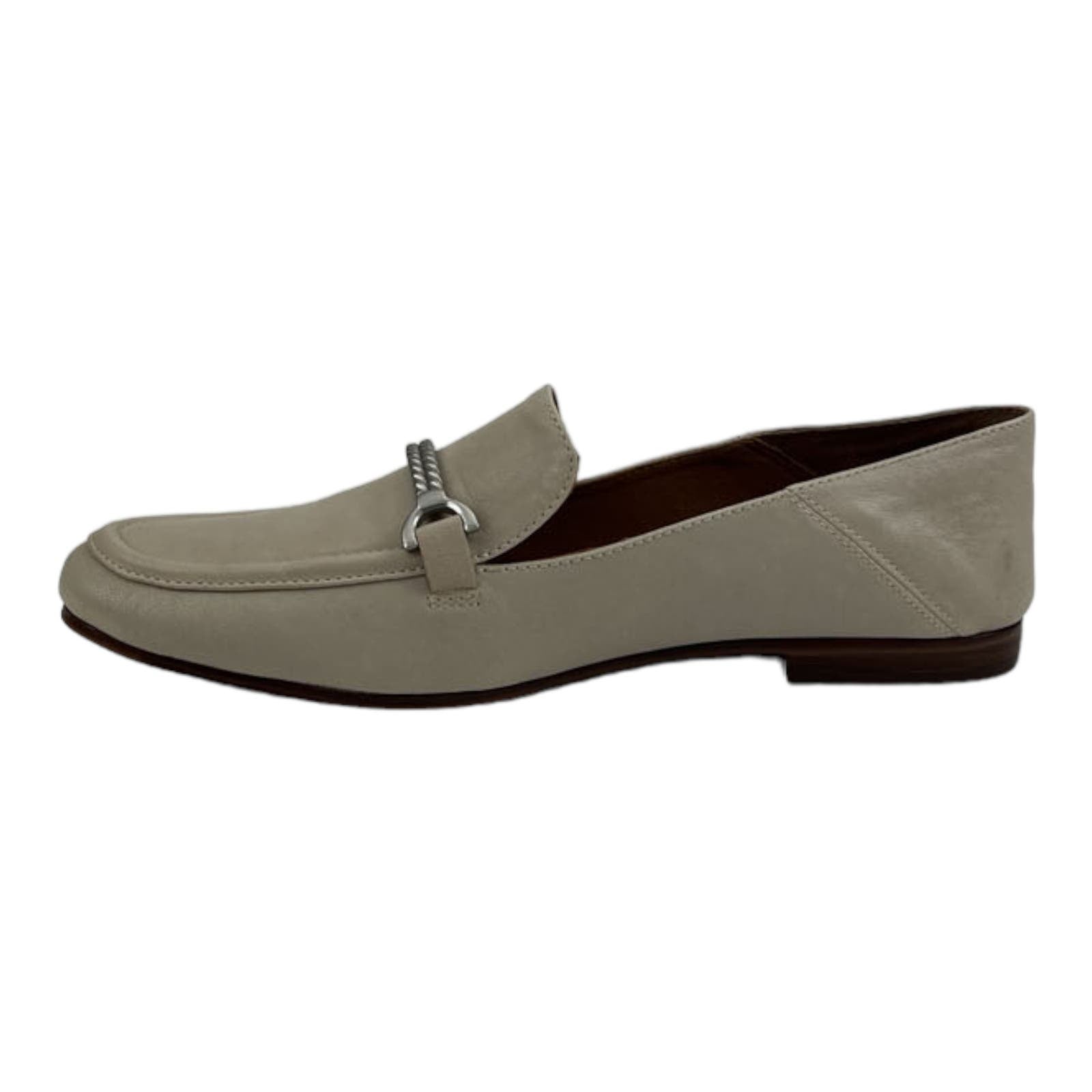 Patricia Nash Women US 10 Fia Loafer Flats Gray Bone Brown Shoes