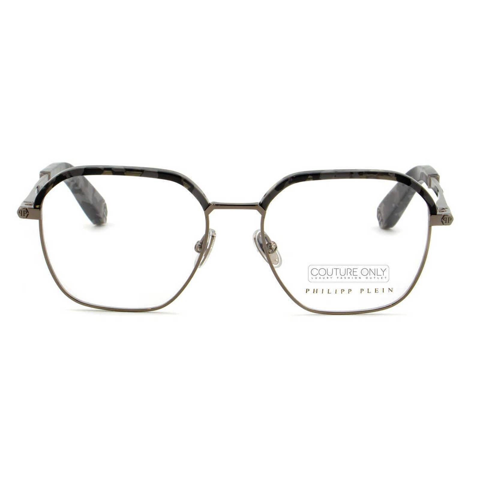 Men Optical Geometric Square Gunmetal Glasses VPP017M-0568