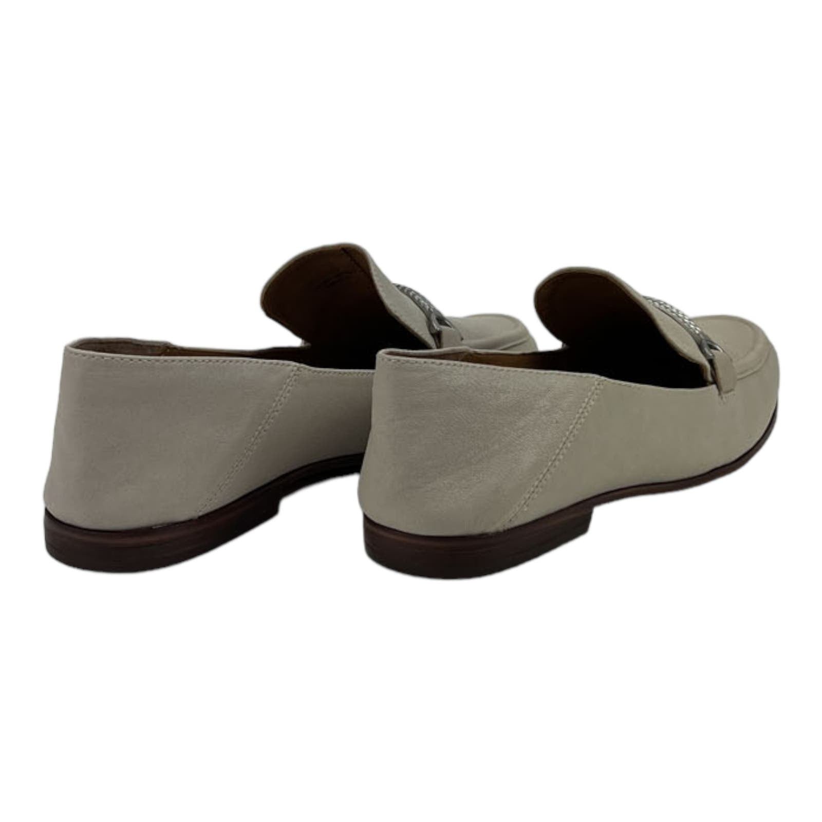 Patricia Nash Women US 10 Fia Loafer Flats Gray Bone Brown Shoes