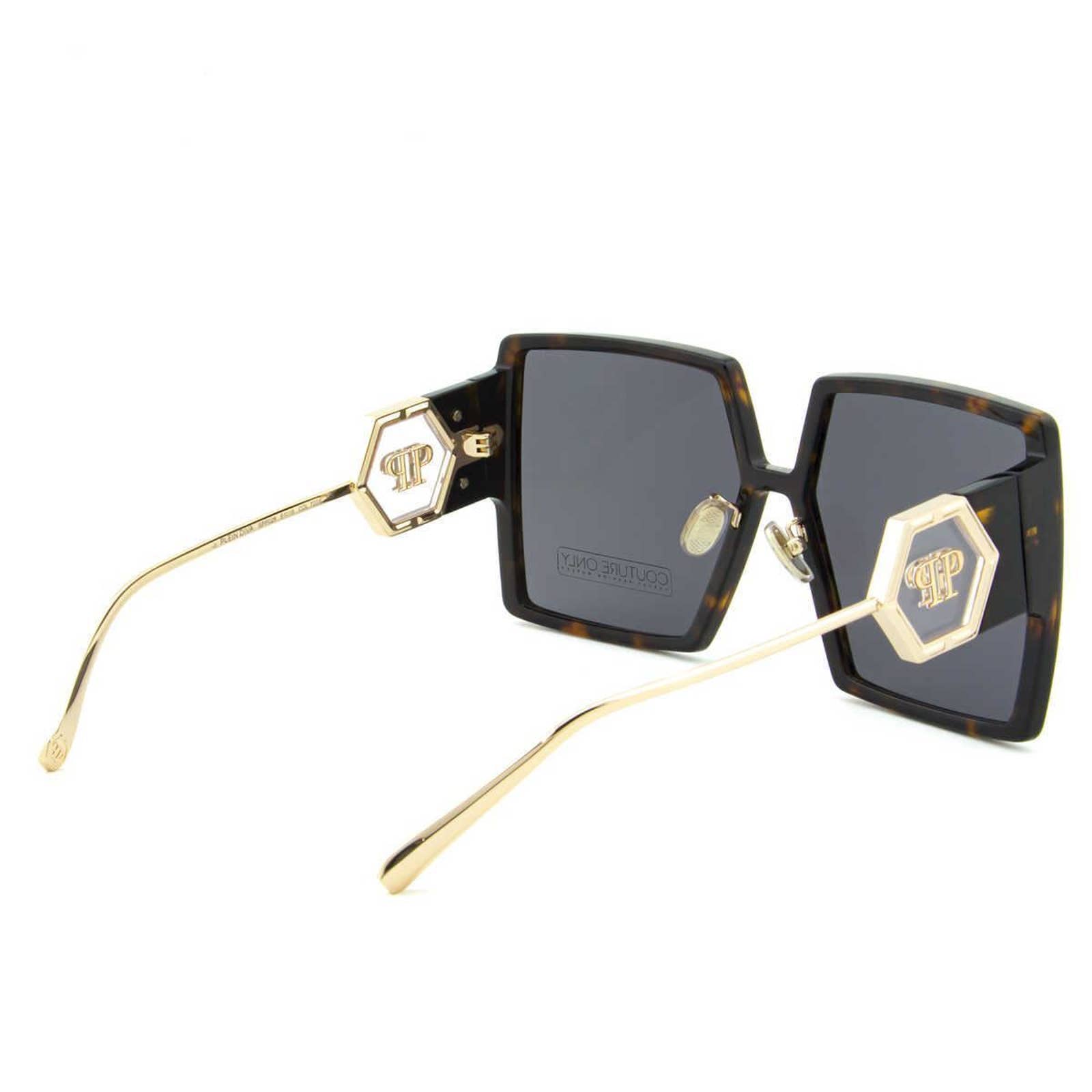 Women Havana Brown Oversized Sunglasses SPP028M-722X
