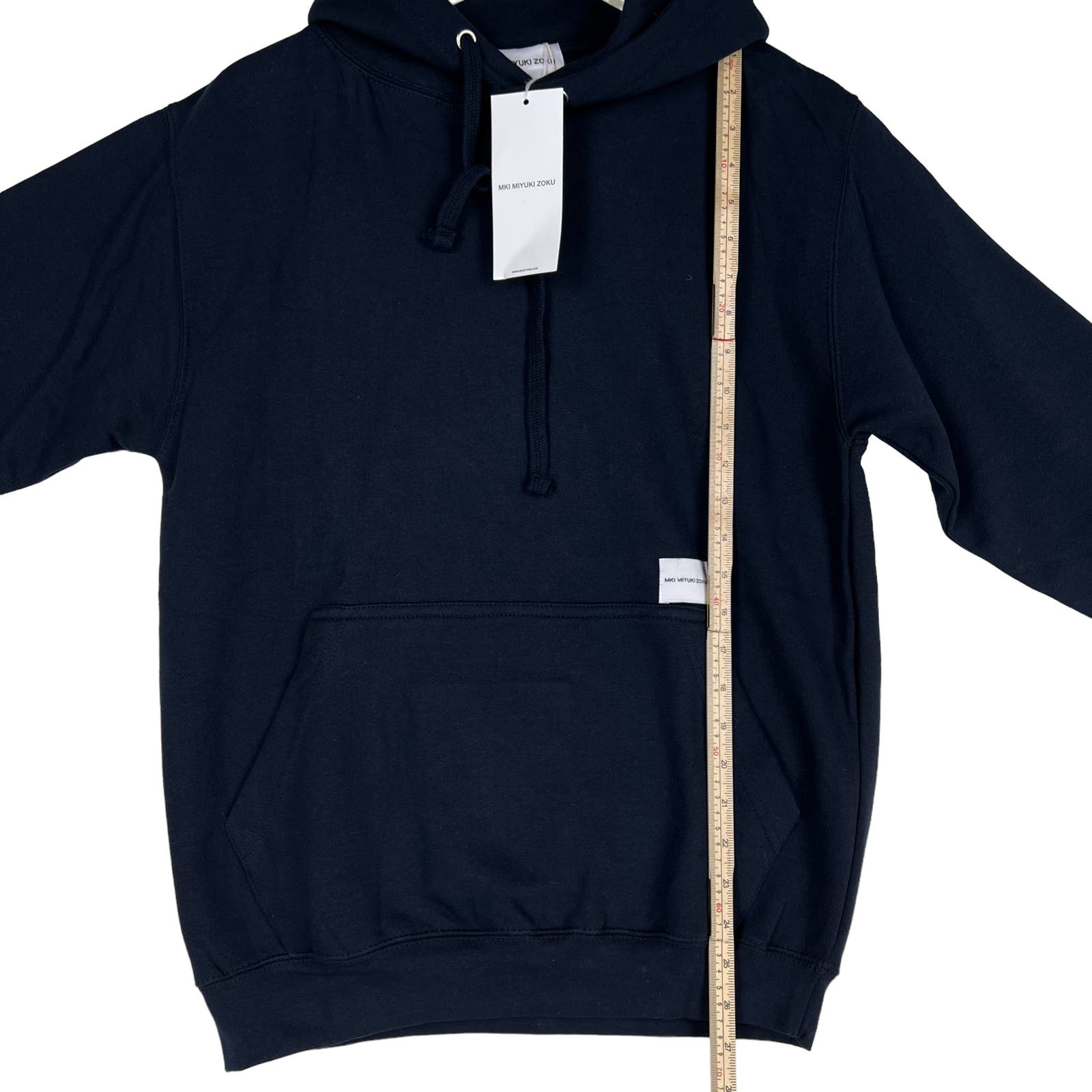 Mki Miyuki Zoku Men Sweatshirt US S Navy Sporty Casual Hoody