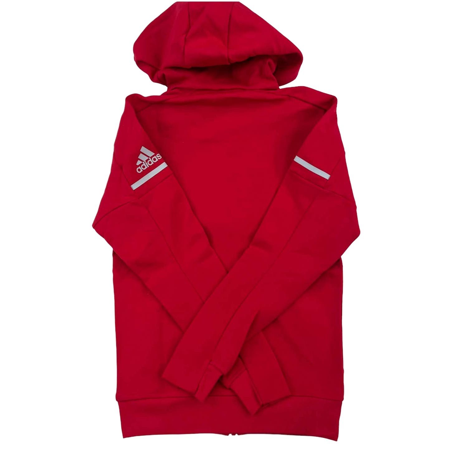 Adidas Red Bull Men Red Jacket US XS Full Zip Long Sleeve Hoodie